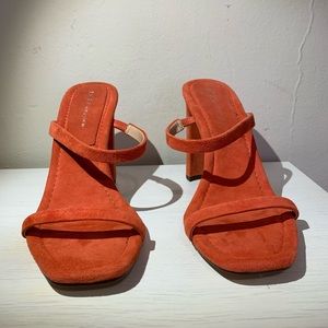 BCBGENERATION Whitney Flamingo Suede Heel